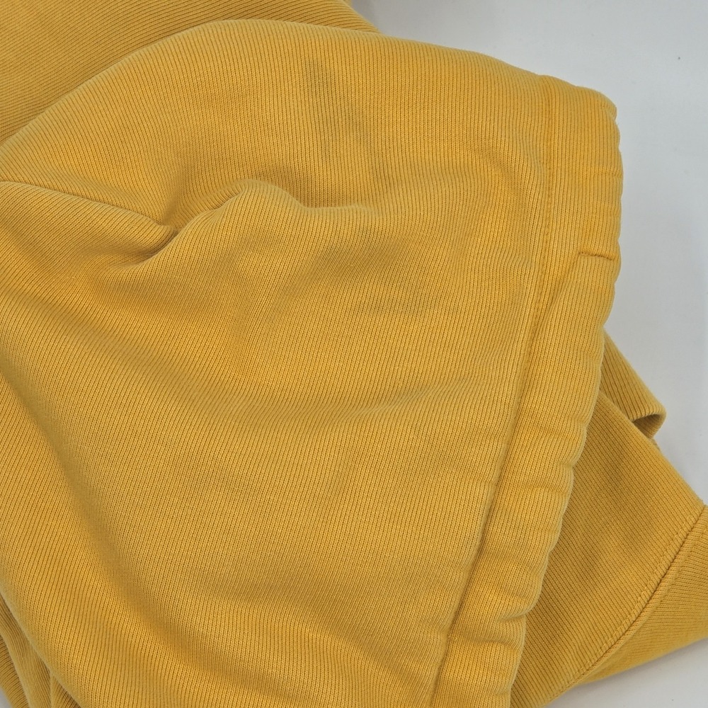 Champion Hoodie Men's M Reverse Weave Yellow Logo Casual Comfort - Picture 5 of 8